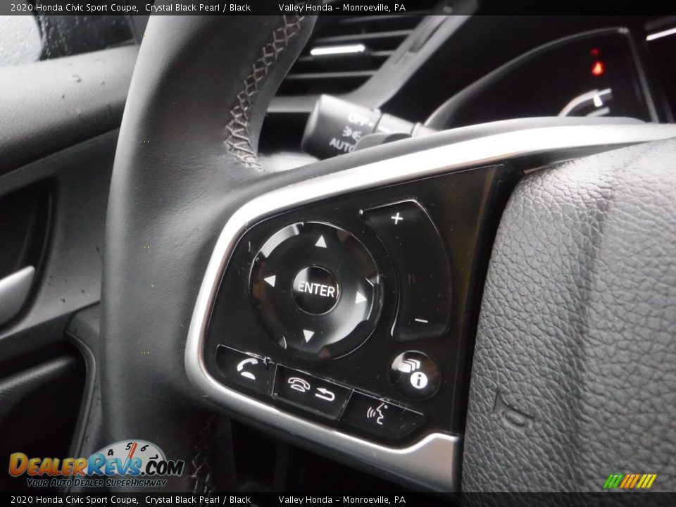 2020 Honda Civic Sport Coupe Steering Wheel Photo #21