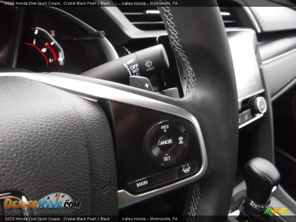 2020 Honda Civic Sport Coupe Steering Wheel Photo #22