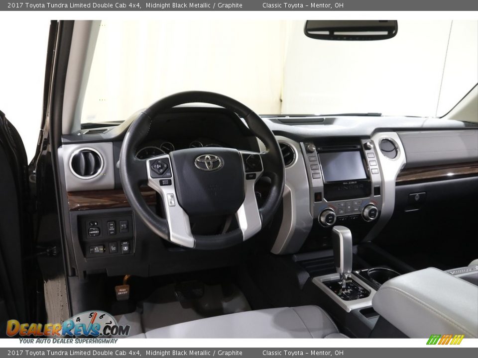 Dashboard of 2017 Toyota Tundra Limited Double Cab 4x4 Photo #6