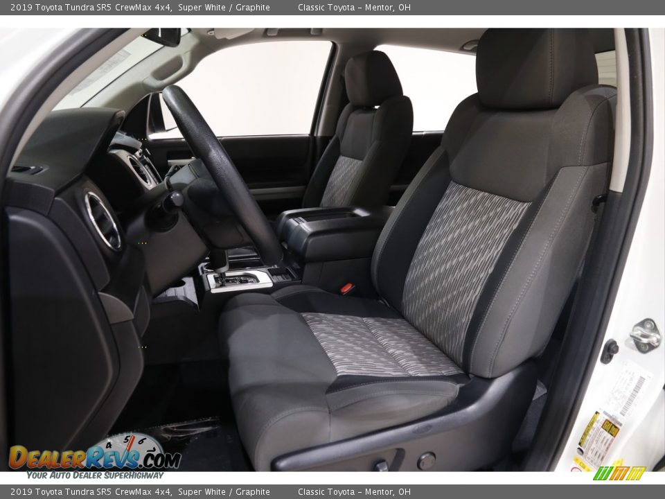 2019 Toyota Tundra SR5 CrewMax 4x4 Super White / Graphite Photo #5