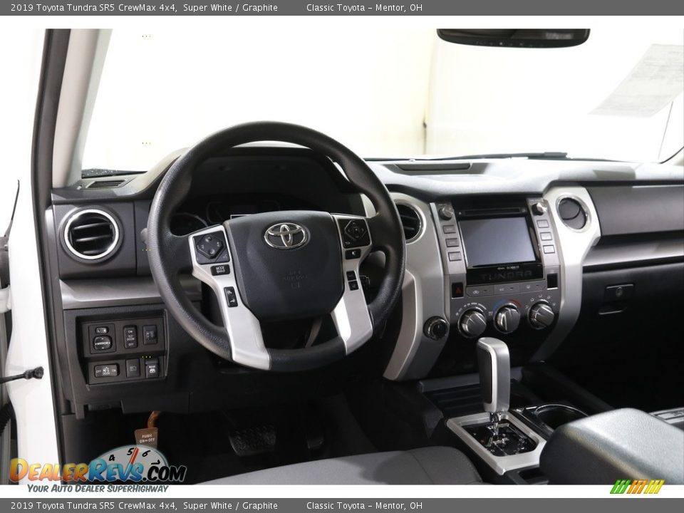 2019 Toyota Tundra SR5 CrewMax 4x4 Super White / Graphite Photo #6