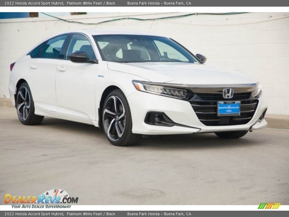 Front 3/4 View of 2022 Honda Accord Sport Hybrid Photo #1