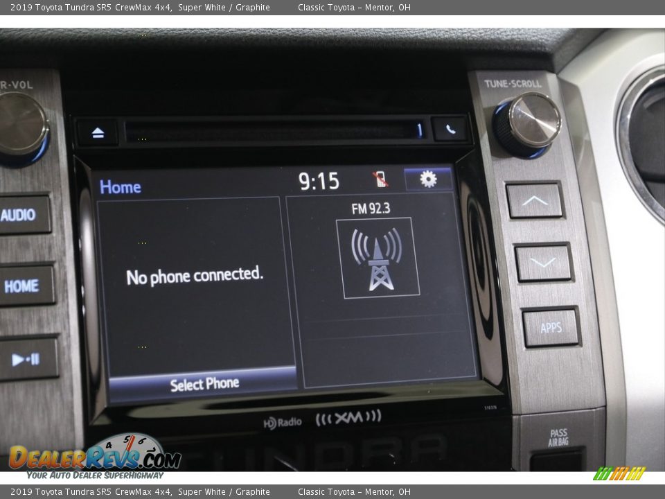 2019 Toyota Tundra SR5 CrewMax 4x4 Super White / Graphite Photo #10