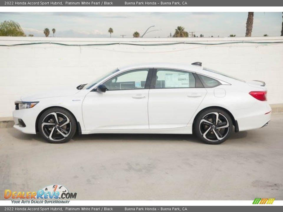 Platinum White Pearl 2022 Honda Accord Sport Hybrid Photo #4