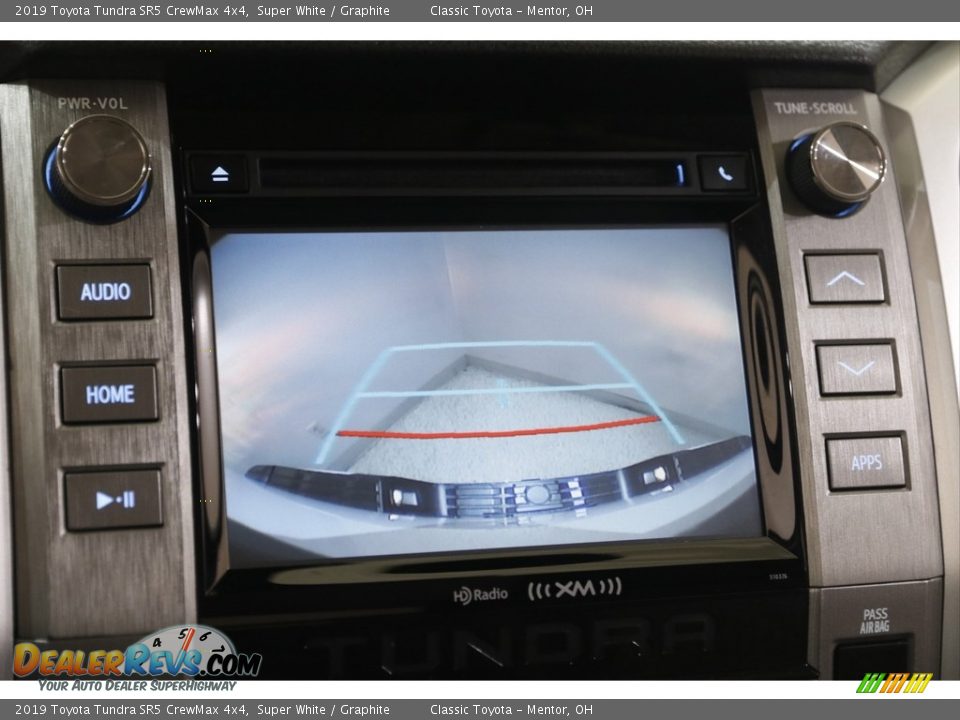2019 Toyota Tundra SR5 CrewMax 4x4 Super White / Graphite Photo #12