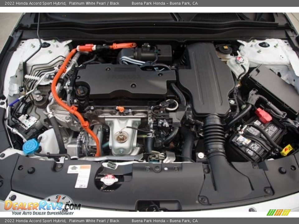 2022 Honda Accord Sport Hybrid 2.0 Liter DOHC 16-Valve VTC 4 Cylinder Gasoline/Electric Hybrid Engine Photo #9