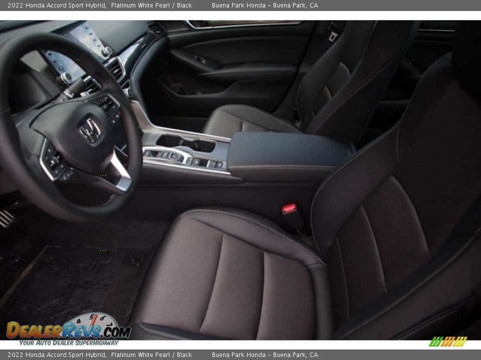 Front Seat of 2022 Honda Accord Sport Hybrid Photo #15