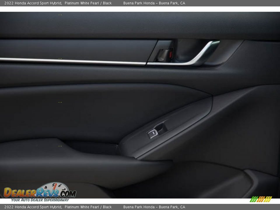 2022 Honda Accord Sport Hybrid Platinum White Pearl / Black Photo #34
