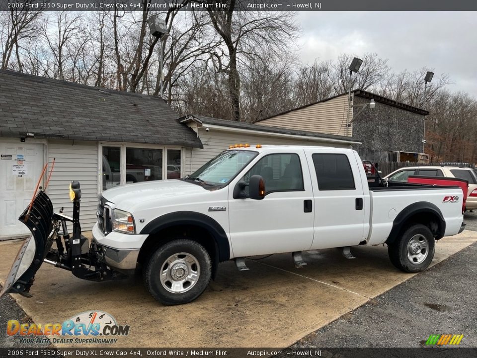 Oxford White 2006 Ford F350 Super Duty XL Crew Cab 4x4 Photo #9