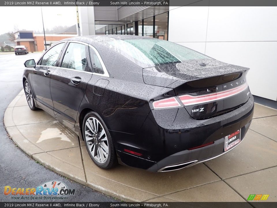 2019 Lincoln MKZ Reserve II AWD Infinite Black / Ebony Photo #3