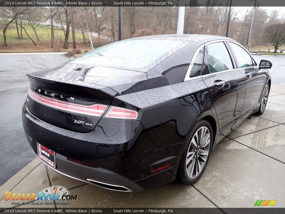 2019 Lincoln MKZ Reserve II AWD Infinite Black / Ebony Photo #6