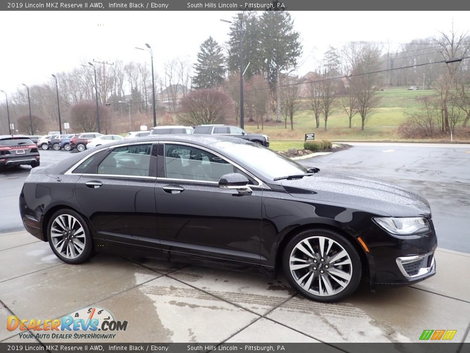 2019 Lincoln MKZ Reserve II AWD Infinite Black / Ebony Photo #7