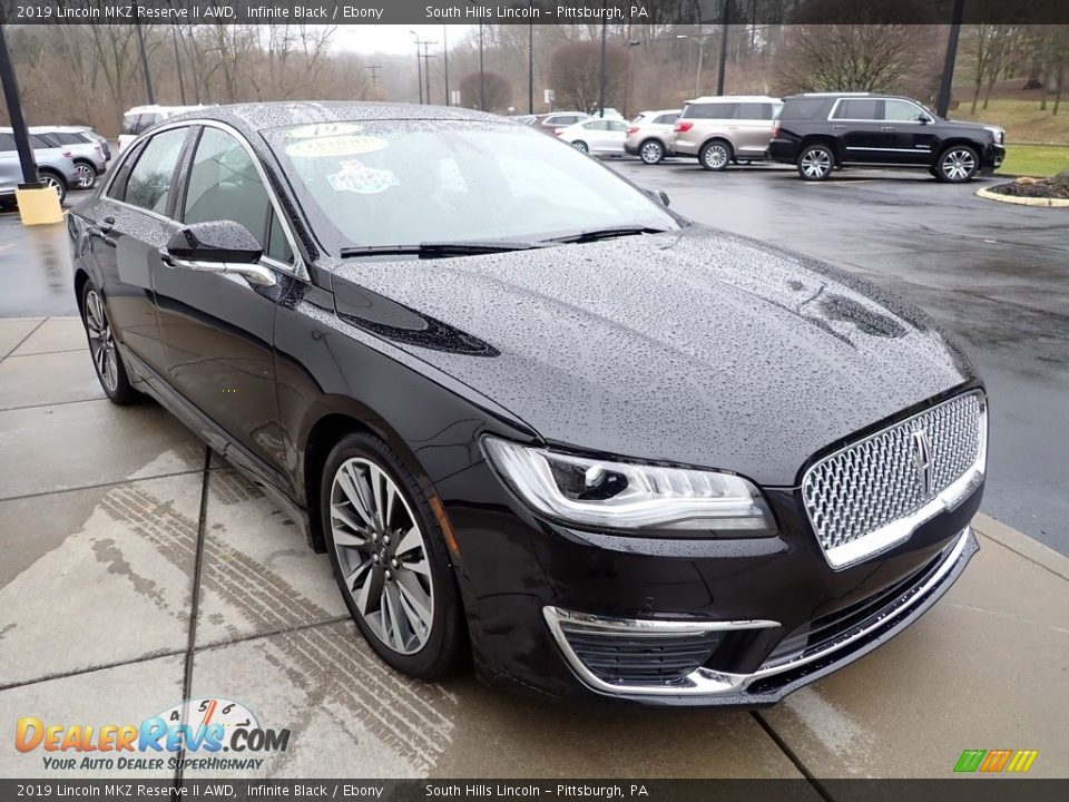 2019 Lincoln MKZ Reserve II AWD Infinite Black / Ebony Photo #8