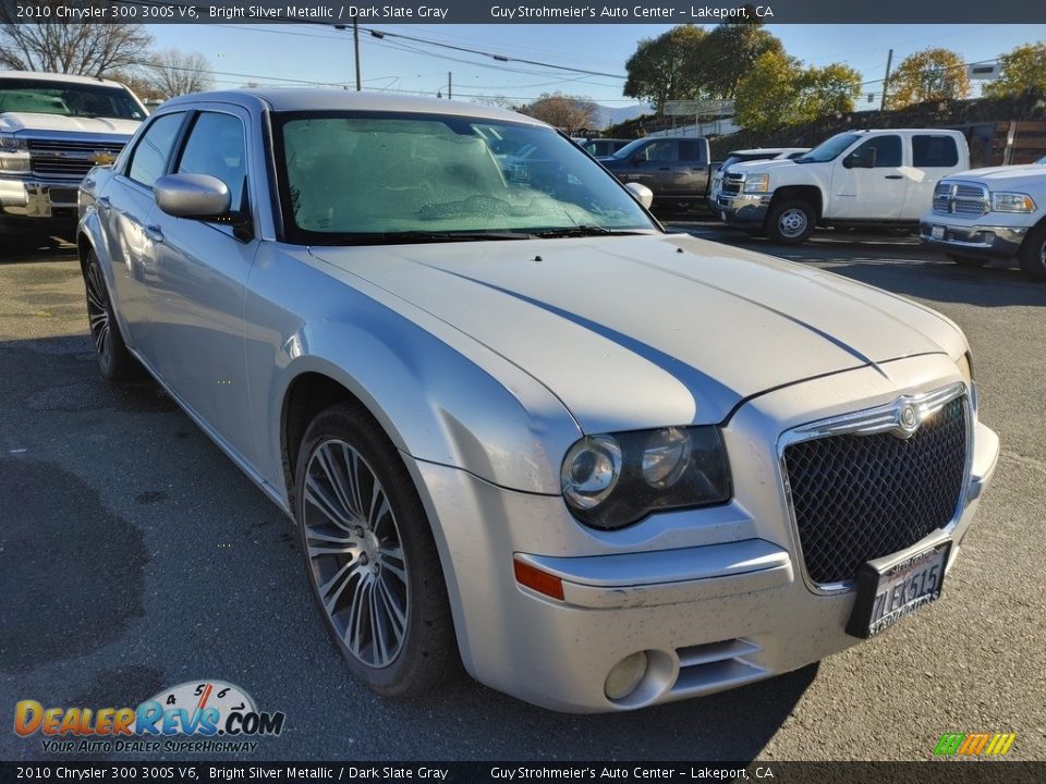 2010 Chrysler 300 300S V6 Bright Silver Metallic / Dark Slate Gray Photo #1