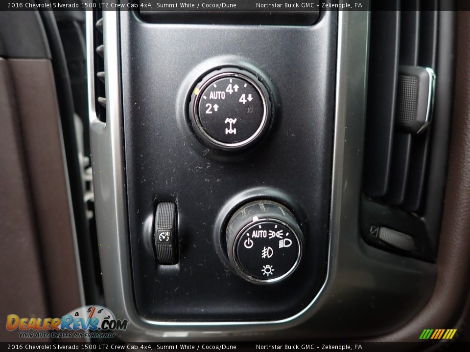 2016 Chevrolet Silverado 1500 LTZ Crew Cab 4x4 Summit White / Cocoa/Dune Photo #16