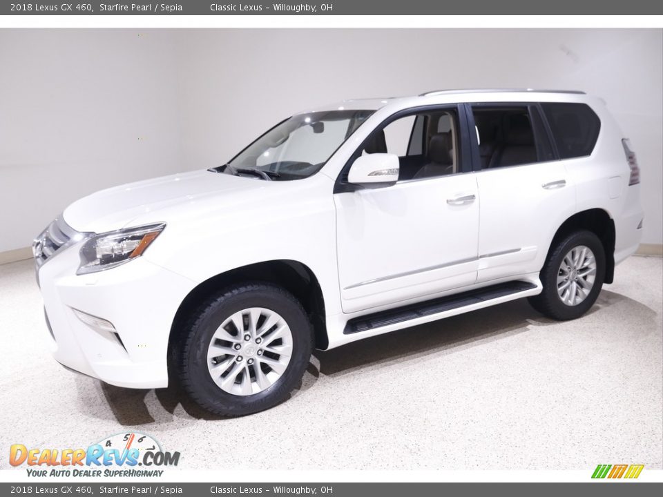 2018 Lexus GX 460 Starfire Pearl / Sepia Photo #3