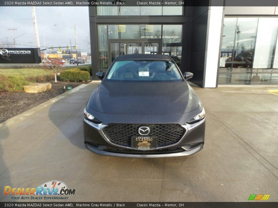 2020 Mazda MAZDA3 Select Sedan AWD Machine Gray Metallic / Black Photo #1