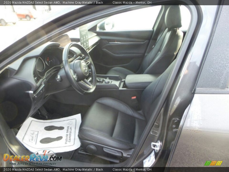 2020 Mazda MAZDA3 Select Sedan AWD Machine Gray Metallic / Black Photo #3
