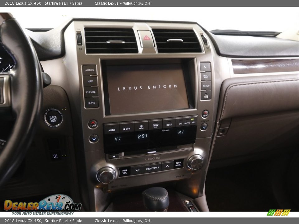 2018 Lexus GX 460 Starfire Pearl / Sepia Photo #10