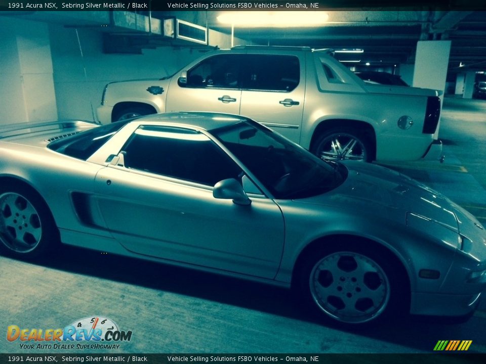 1991 Acura NSX Sebring Silver Metallic / Black Photo #1