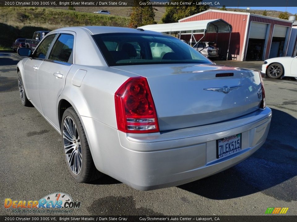 2010 Chrysler 300 300S V6 Bright Silver Metallic / Dark Slate Gray Photo #9