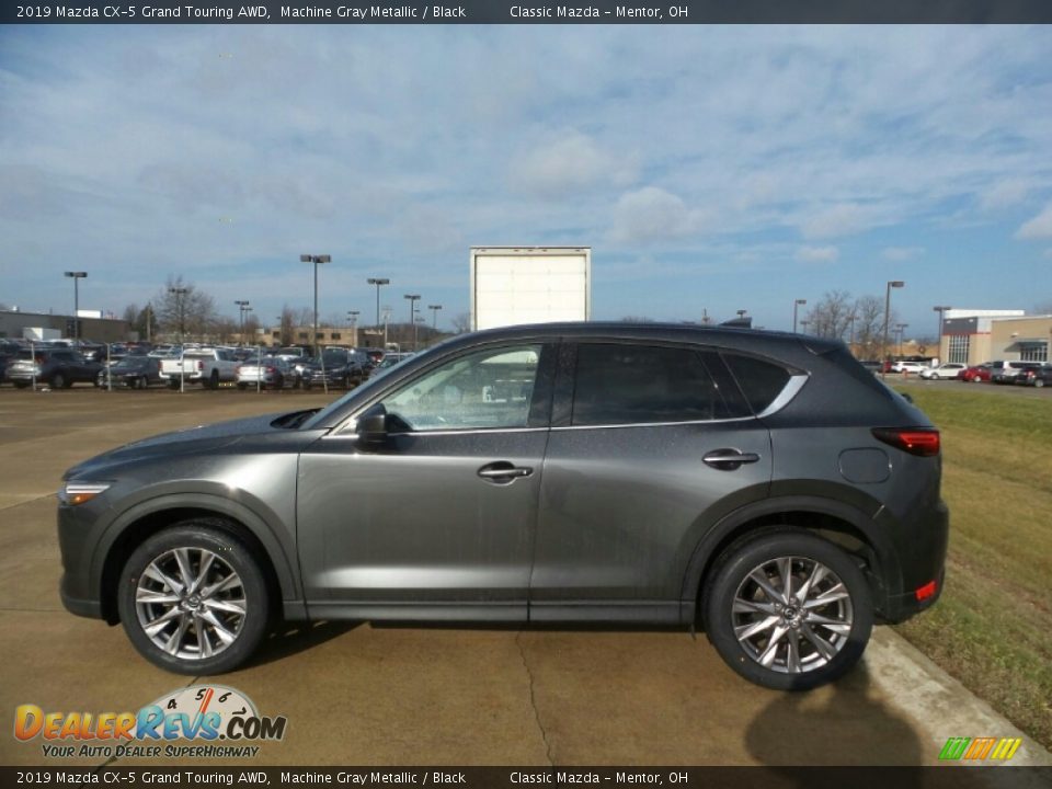 2019 Mazda CX-5 Grand Touring AWD Machine Gray Metallic / Black Photo #2
