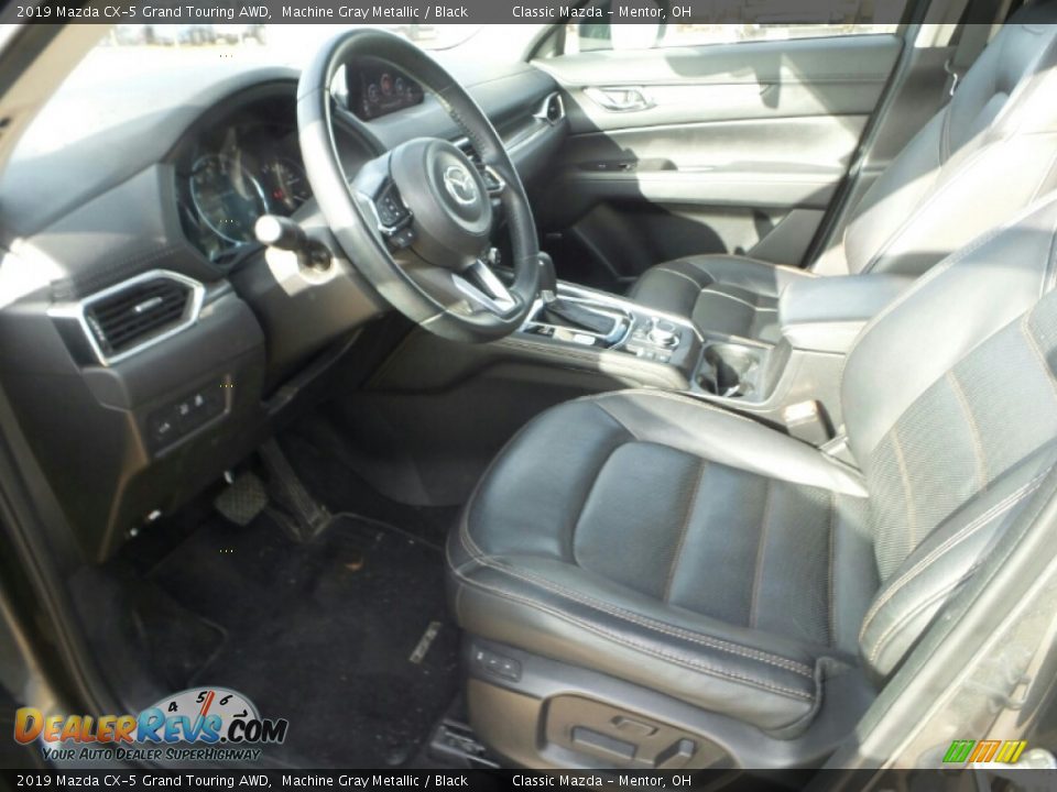 2019 Mazda CX-5 Grand Touring AWD Machine Gray Metallic / Black Photo #3
