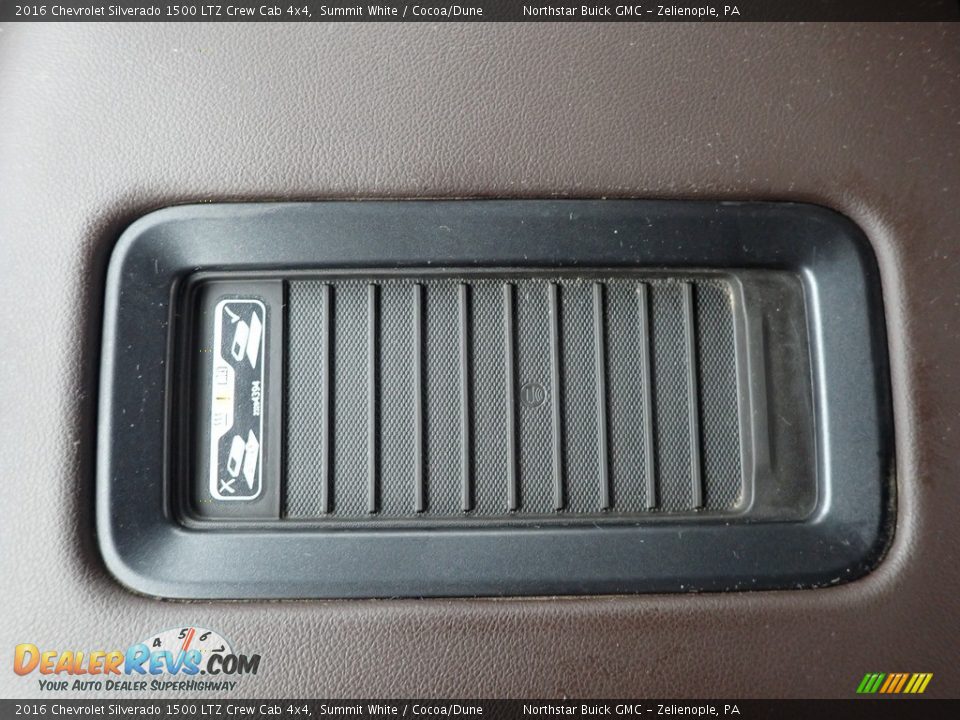 2016 Chevrolet Silverado 1500 LTZ Crew Cab 4x4 Summit White / Cocoa/Dune Photo #29