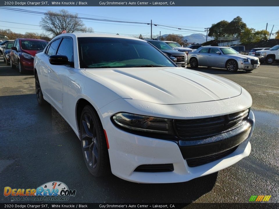 2020 Dodge Charger SXT White Knuckle / Black Photo #1