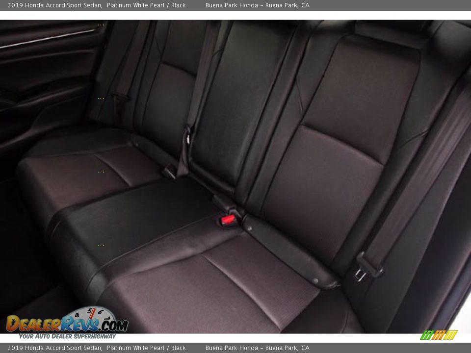 2019 Honda Accord Sport Sedan Platinum White Pearl / Black Photo #19