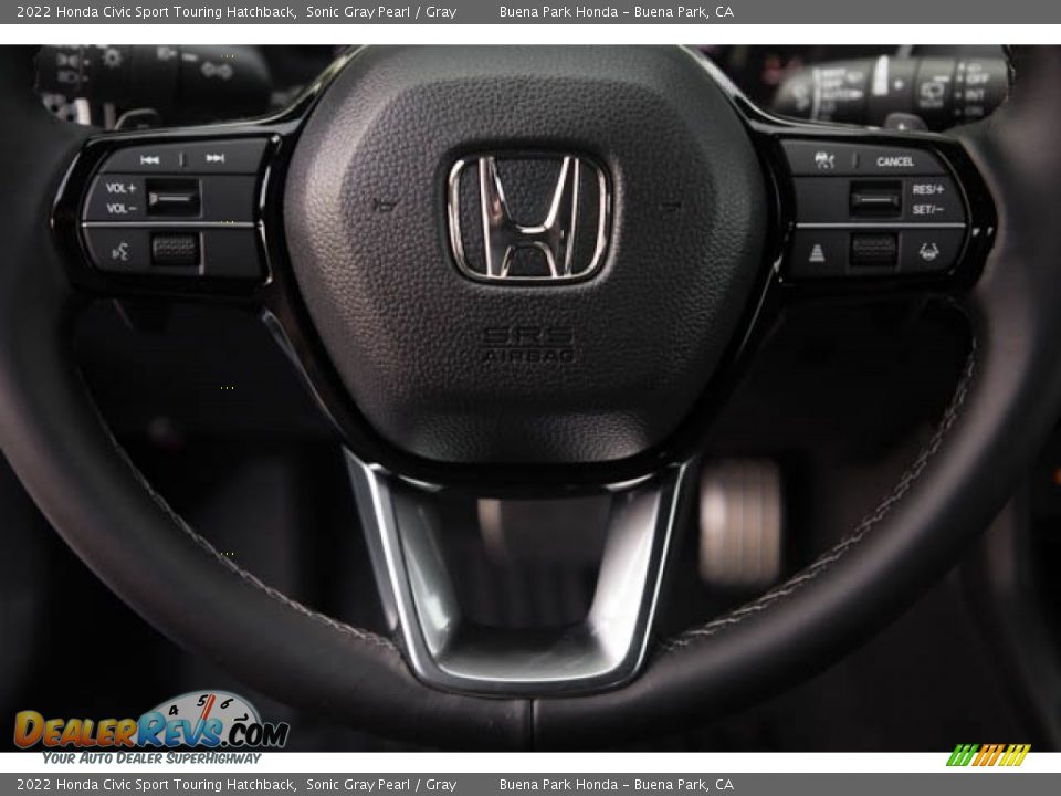 2022 Honda Civic Sport Touring Hatchback Steering Wheel Photo #19