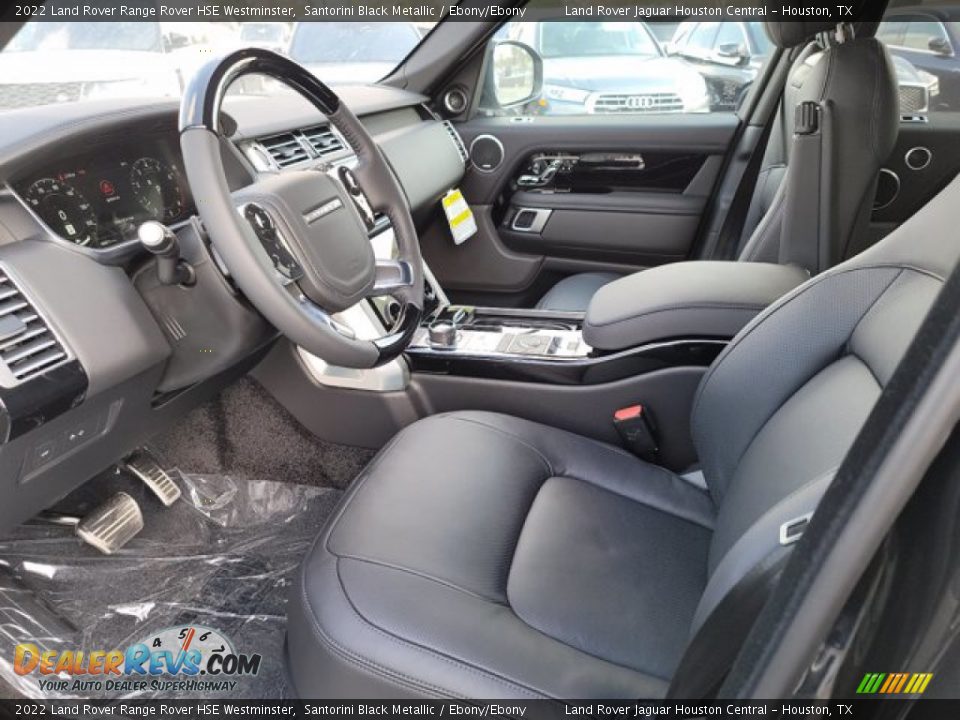 Ebony/Ebony Interior - 2022 Land Rover Range Rover HSE Westminster Photo #15