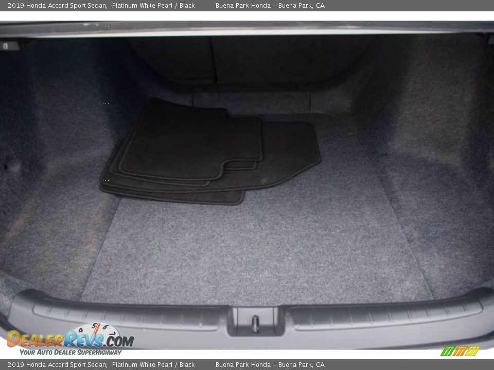 2019 Honda Accord Sport Sedan Platinum White Pearl / Black Photo #20
