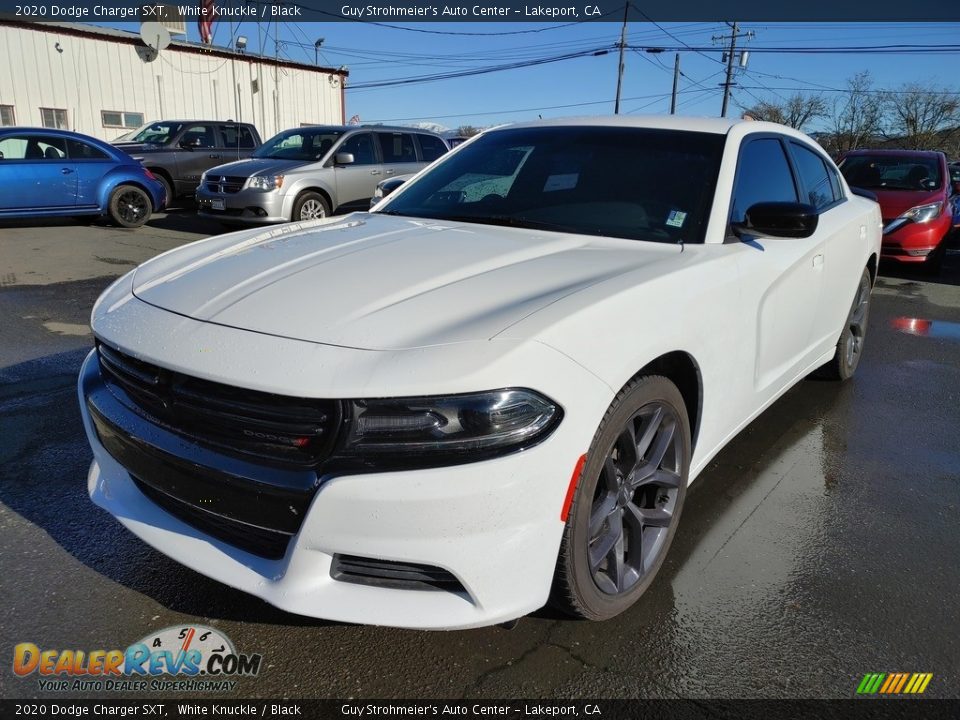 2020 Dodge Charger SXT White Knuckle / Black Photo #3