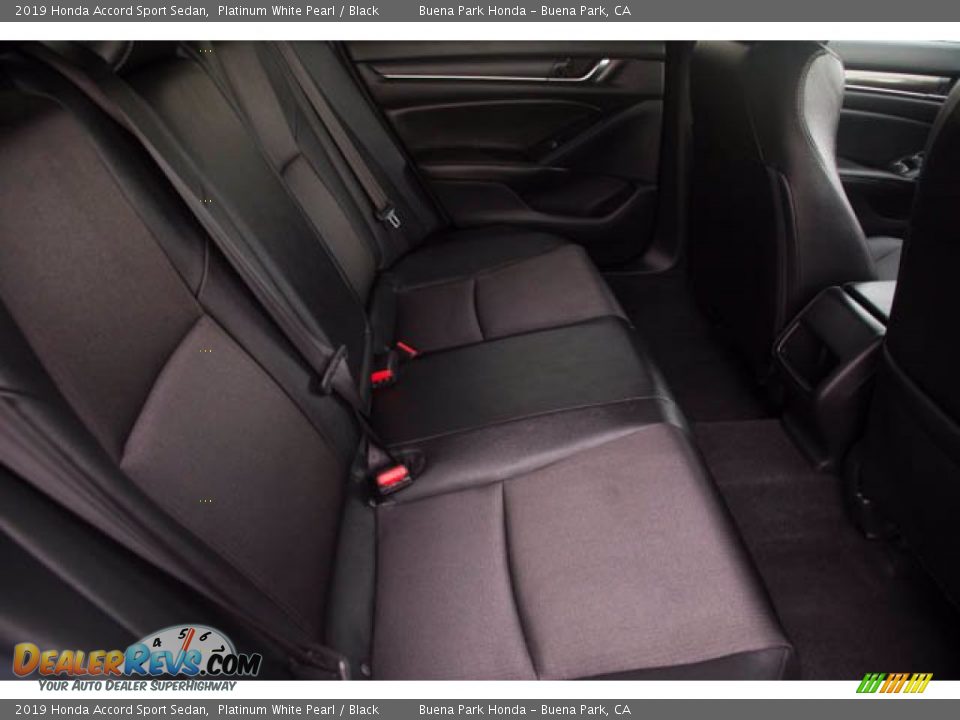 2019 Honda Accord Sport Sedan Platinum White Pearl / Black Photo #21
