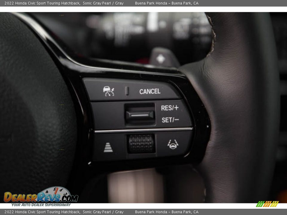 2022 Honda Civic Sport Touring Hatchback Steering Wheel Photo #21