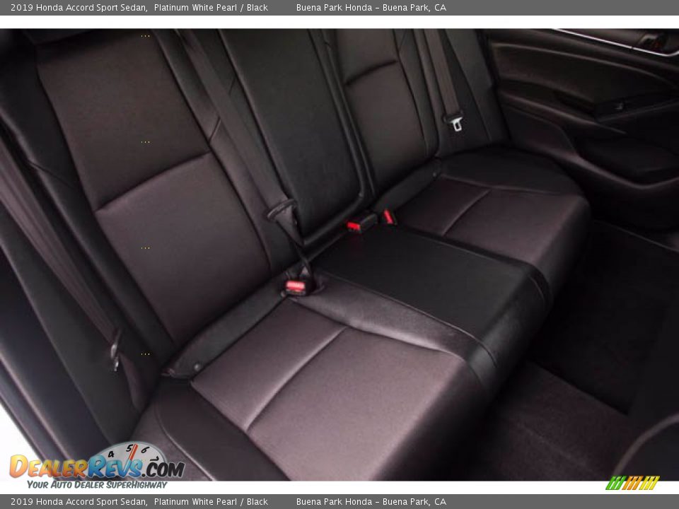 2019 Honda Accord Sport Sedan Platinum White Pearl / Black Photo #22