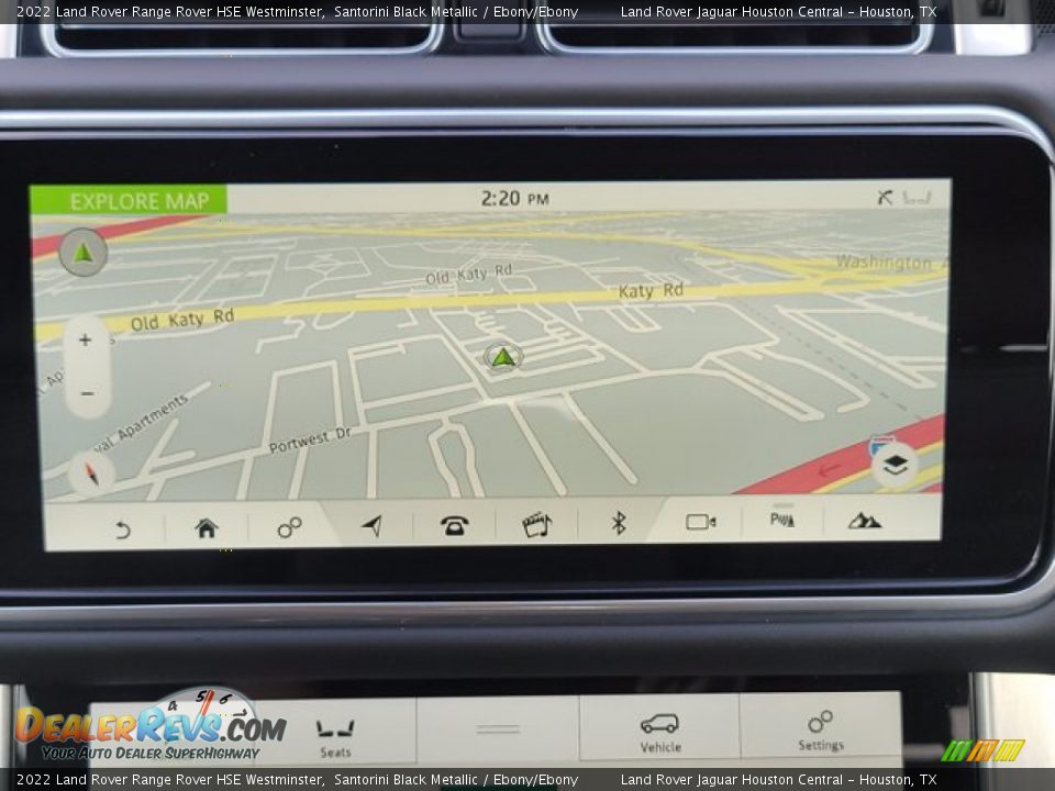 Navigation of 2022 Land Rover Range Rover HSE Westminster Photo #22