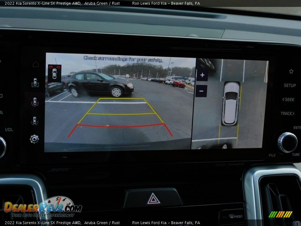 2022 Kia Sorento X-Line SX Prestige AWD Aruba Green / Rust Photo #17