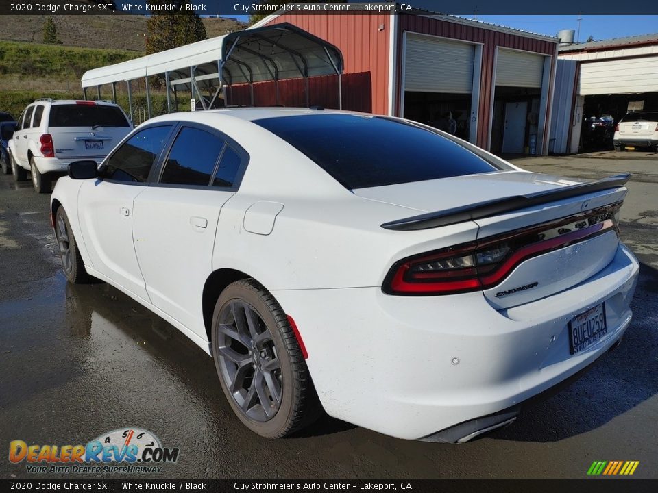 2020 Dodge Charger SXT White Knuckle / Black Photo #9