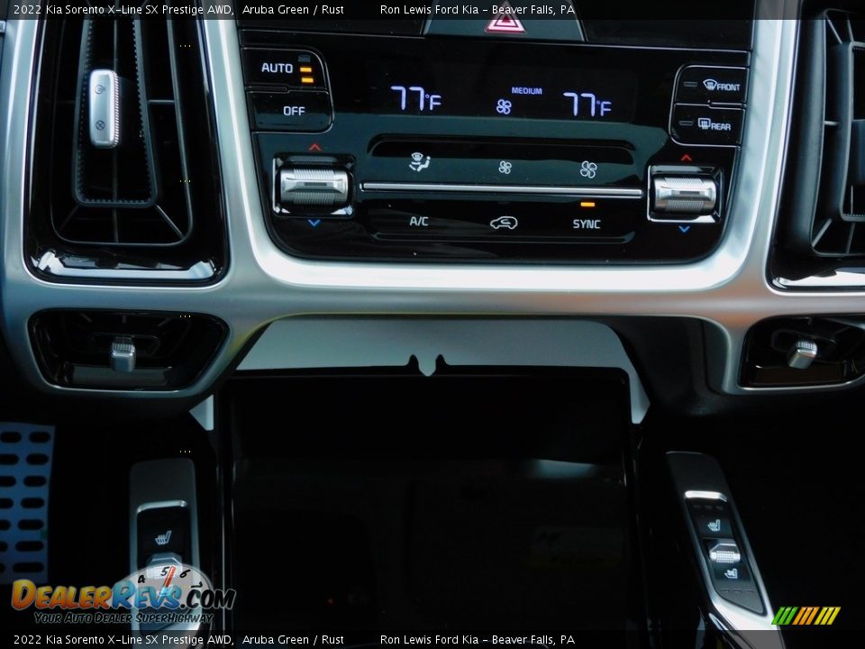 2022 Kia Sorento X-Line SX Prestige AWD Aruba Green / Rust Photo #18