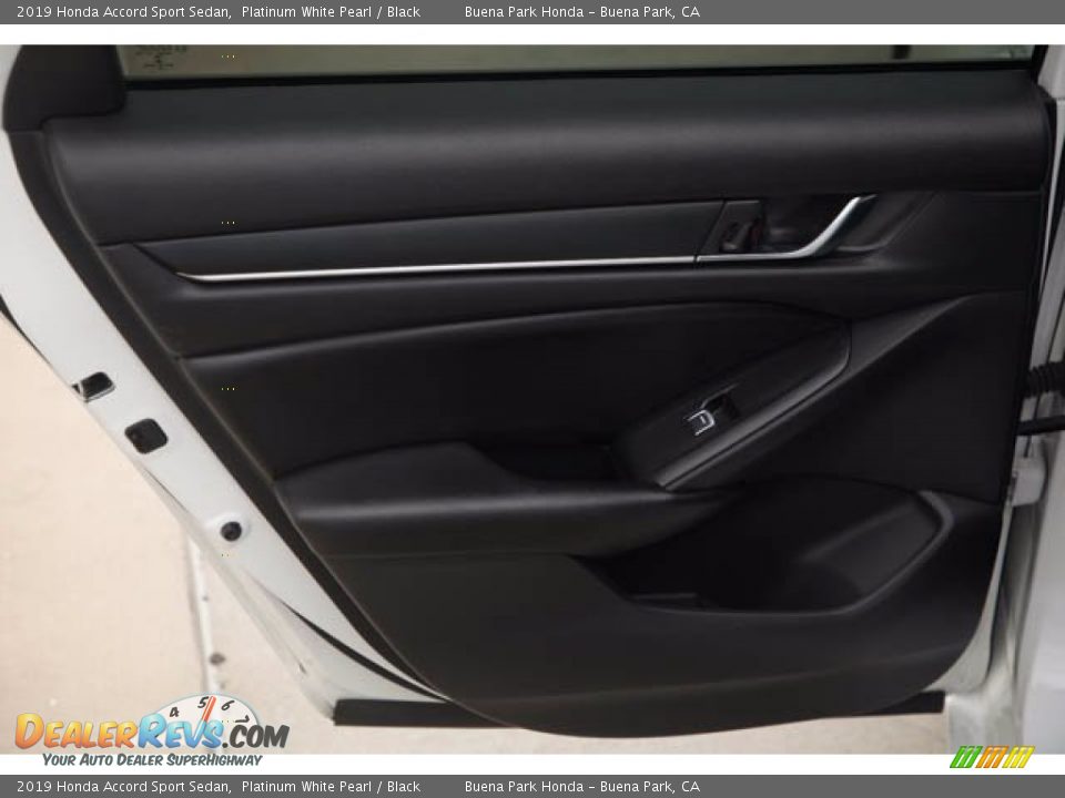2019 Honda Accord Sport Sedan Platinum White Pearl / Black Photo #30