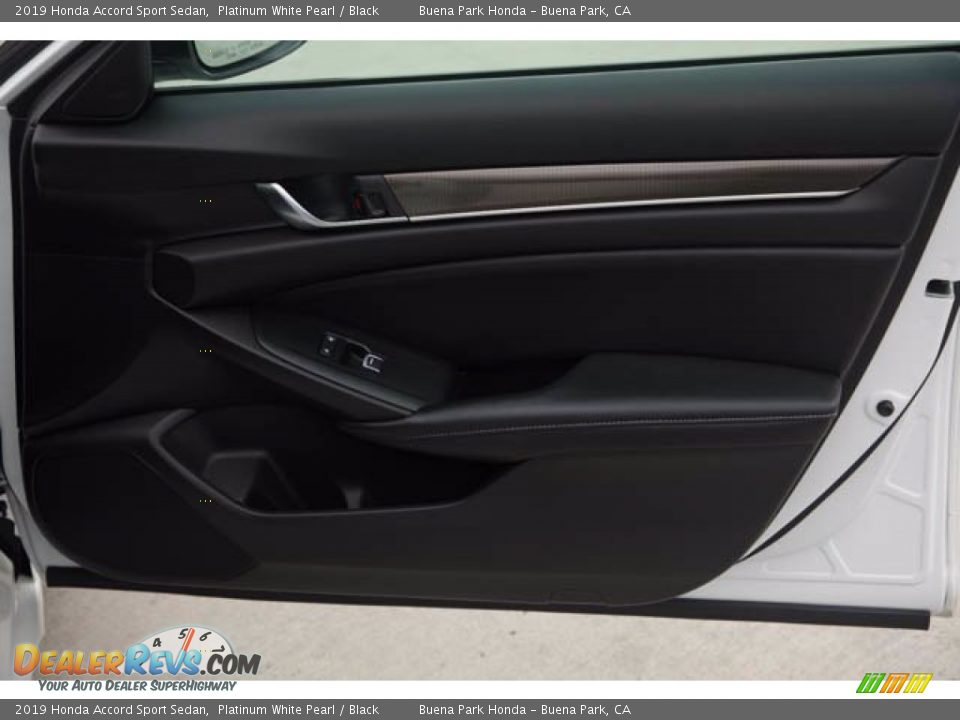 2019 Honda Accord Sport Sedan Platinum White Pearl / Black Photo #32