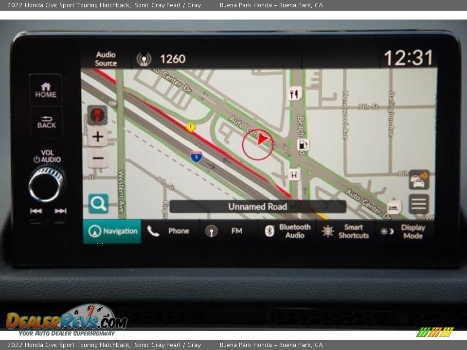 Navigation of 2022 Honda Civic Sport Touring Hatchback Photo #33