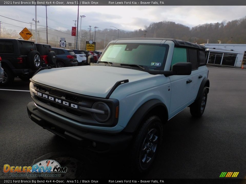 2021 Ford Bronco Big Bend 4x4 4-Door Area 51 / Black Onyx Photo #7