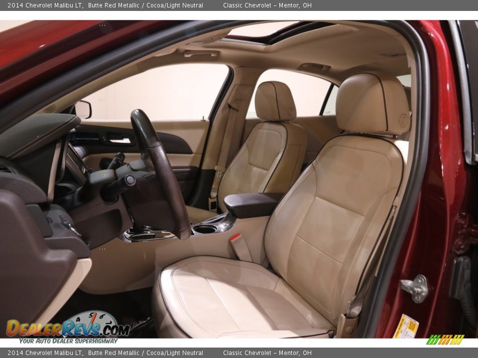 2014 Chevrolet Malibu LT Butte Red Metallic / Cocoa/Light Neutral Photo #5