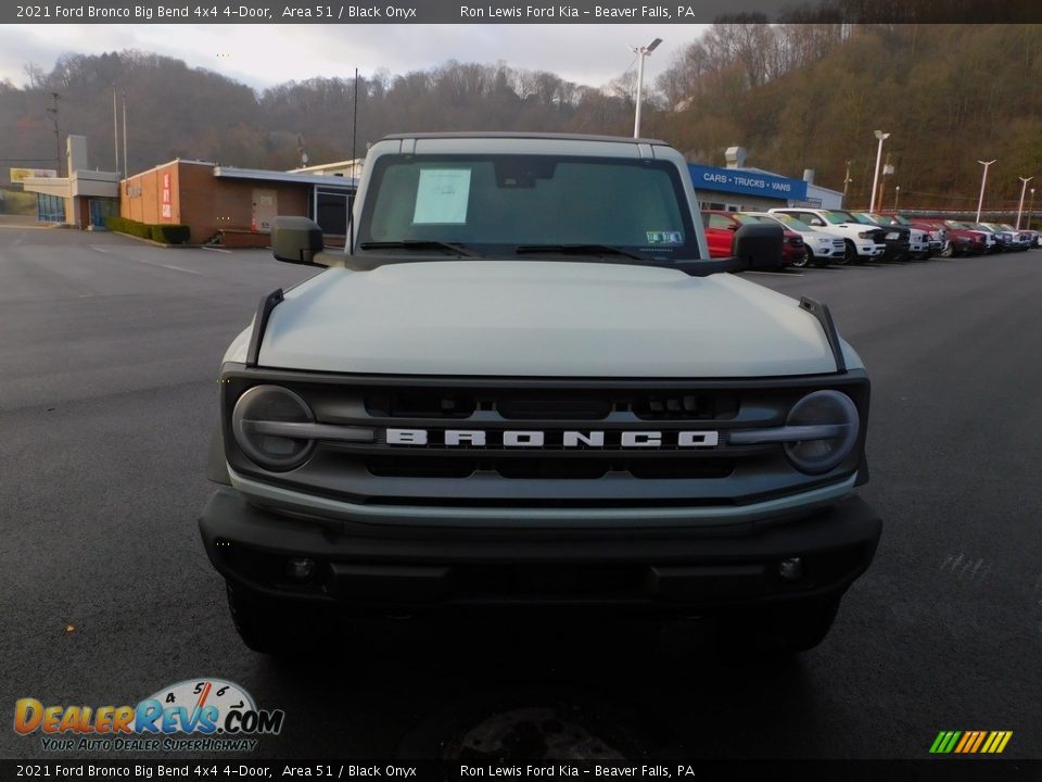 2021 Ford Bronco Big Bend 4x4 4-Door Area 51 / Black Onyx Photo #8