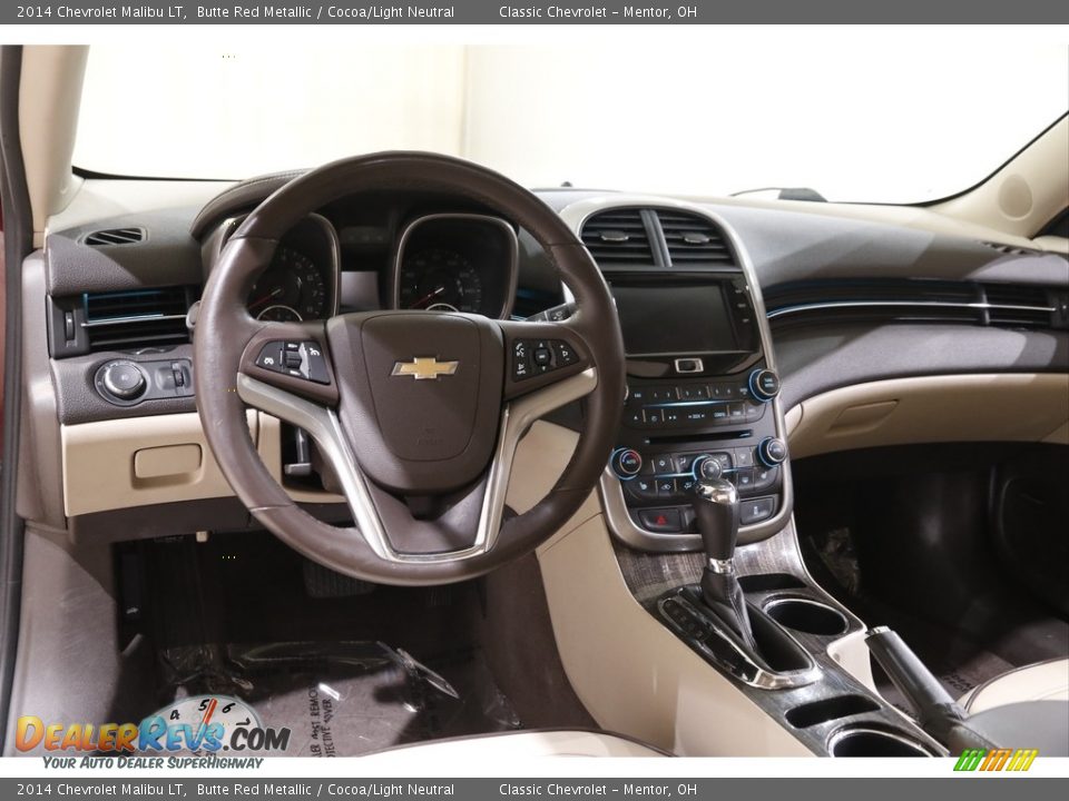 2014 Chevrolet Malibu LT Butte Red Metallic / Cocoa/Light Neutral Photo #6