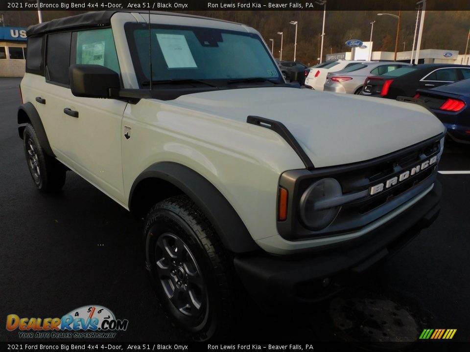 2021 Ford Bronco Big Bend 4x4 4-Door Area 51 / Black Onyx Photo #9