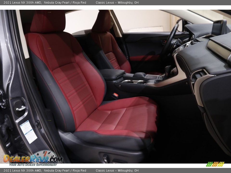 Front Seat of 2021 Lexus NX 300h AWD Photo #16
